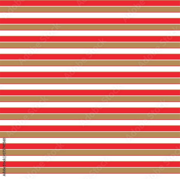 Obraz Vector pattern illustration of colorful stripes.