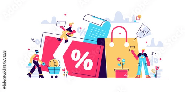 Obraz Discount and loyalty card, loyalty program 