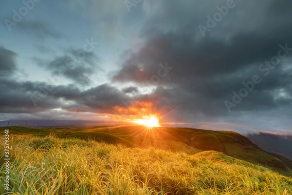 Obraz 阿蘇　大観峰　日の出13