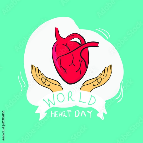 Fototapeta World Heart Day
