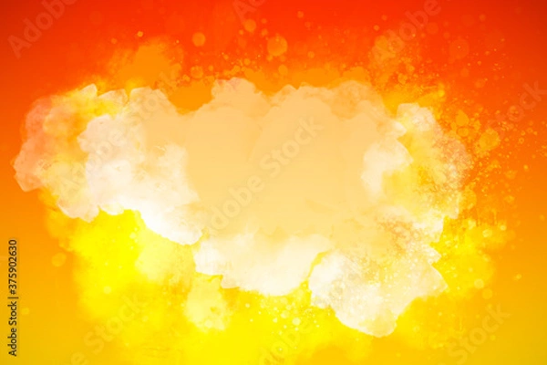 Fototapeta An abstract warm tone cloudy background image.