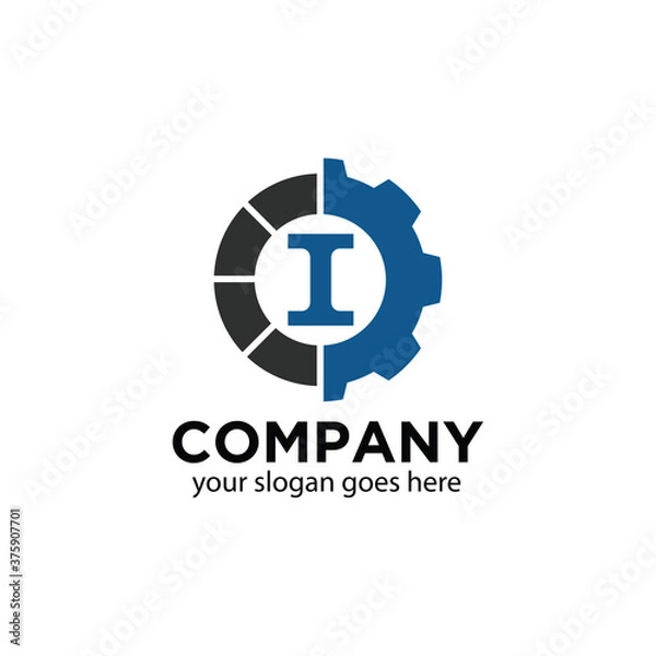 Obraz cog logo design