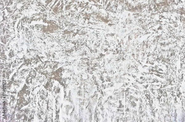Fototapeta Abstract grunge white background, texture of concrete or cement wall.