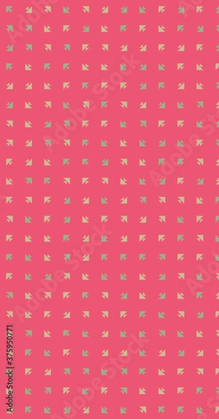 Fototapeta Abstract Color Halftone Dots generative art background illustration