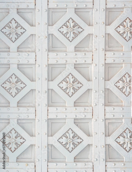 Obraz bridge structure iron metal lines