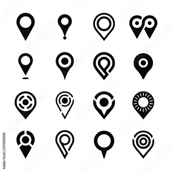 Obraz Navigation‌ ‌Symbols‌ ‌Vector‌ ‌Icons‌ ‌Pack‌ ‌ ‌
