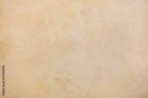Fototapeta Straw color microcement texture background