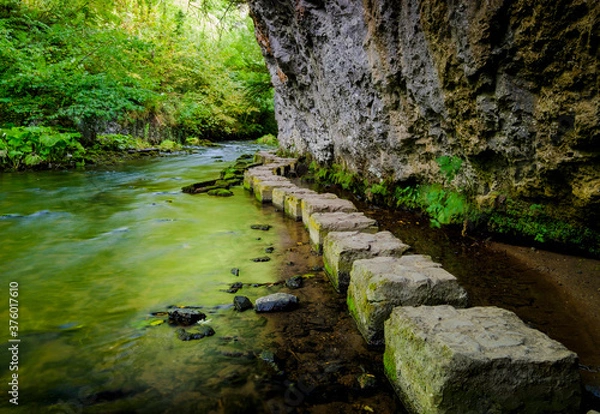 Obraz Chee Dale Stepping Stones