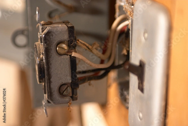 Obraz Naprawa gniazda 220V