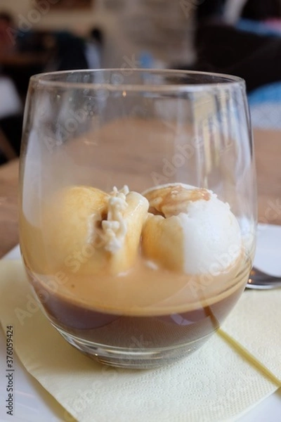 Fototapeta affogato