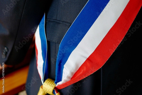 Obraz maire écharpe gros plan