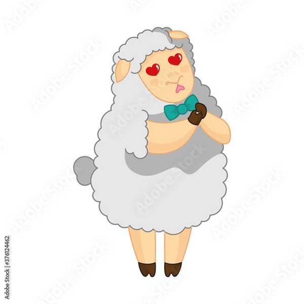 Fototapeta love sheep