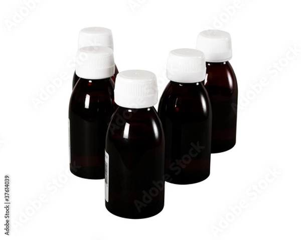 Fototapeta small bottles