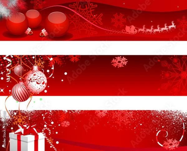 Obraz Chiristmas Banner