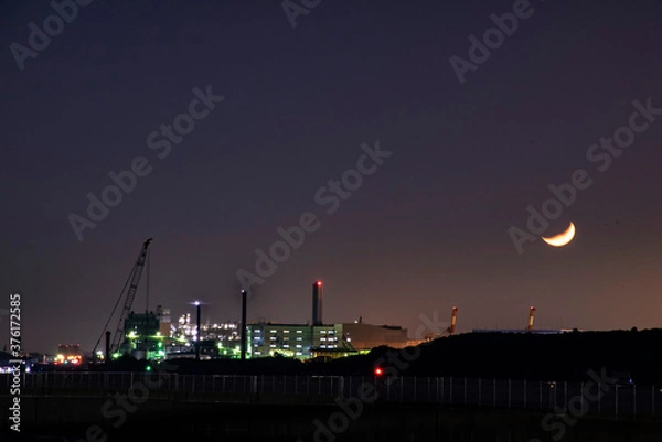 Fototapeta fireworks　Night view　city