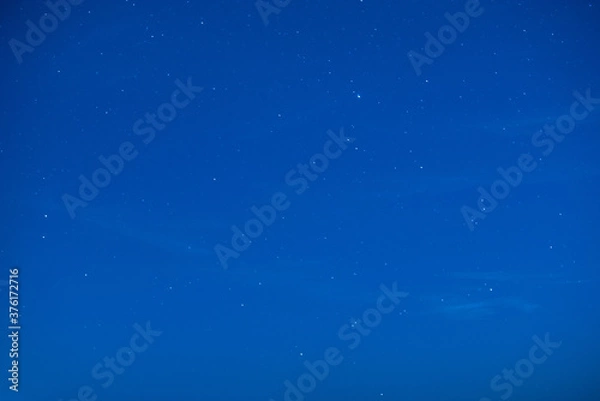 Obraz 青い星空