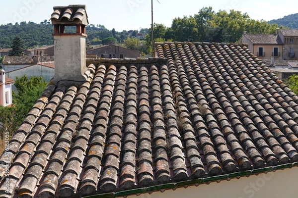 Fototapeta Tejado rústico