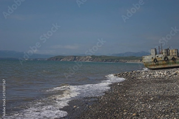 Fototapeta coast and rocks