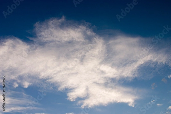 Fototapeta blue sky with clouds