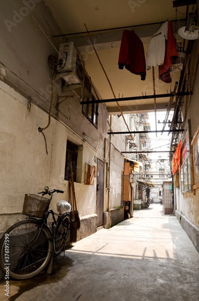 Obraz 上海の路地裏　