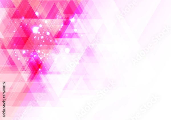Fototapeta abstract background with triangles