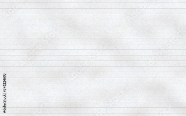 Fototapeta lined notebook paper sheet