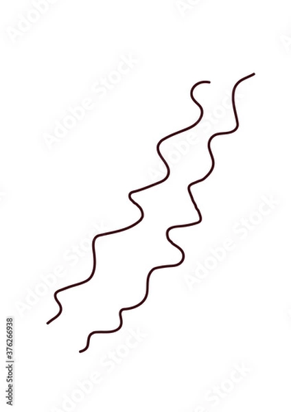 Fototapeta kiss silhouette / abstraction 