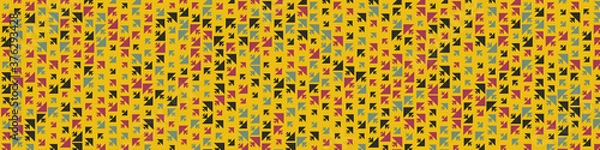 Fototapeta Abstract Color Halftone Dots generative art background illustration