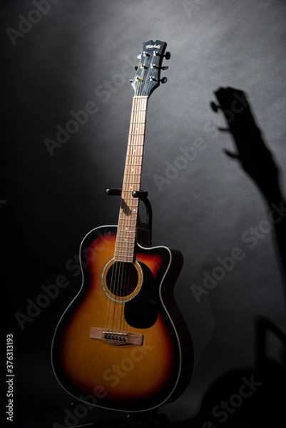 Obraz Guitar in Shadows
