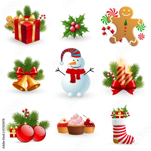 Fototapeta Christmas object.