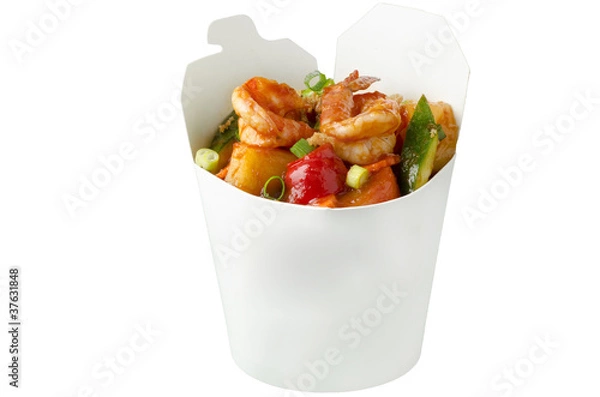 Fototapeta Takeaway box