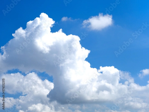 Obraz 東京の夏空と雲