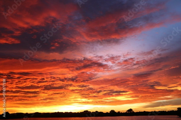 Obraz sunset over the sea 