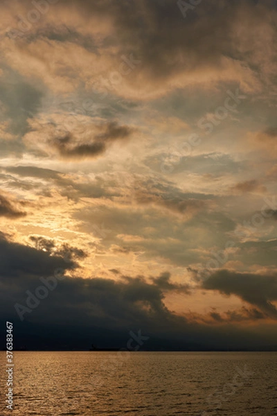 Obraz sunset over the sea