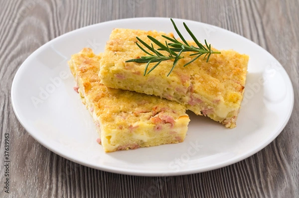 Obraz Potato gateau.