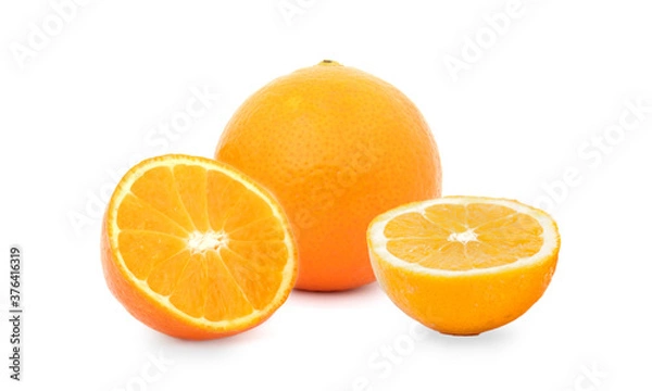 Obraz orange fruit isolated on white