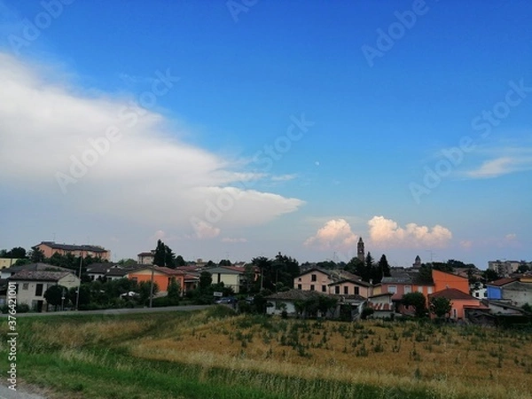 Obraz Cloudy Blue Sky