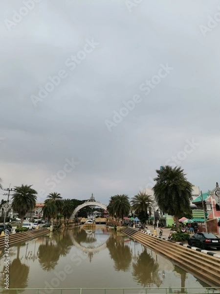 Obraz reflection in water