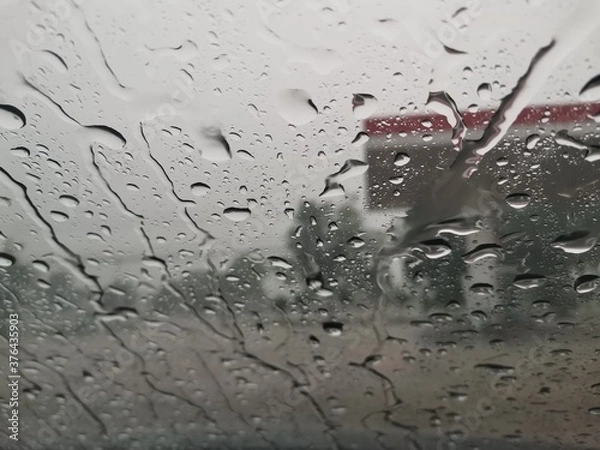 Obraz road in the city