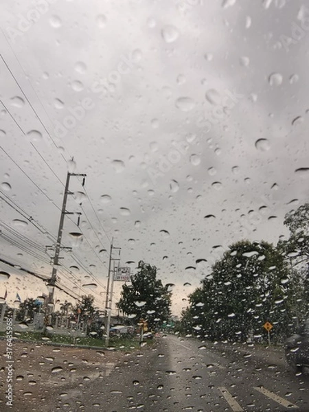 Obraz road in the city