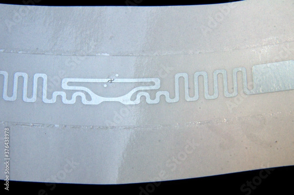 Fototapeta Semplice ma molto efficace dispositivo rfid.