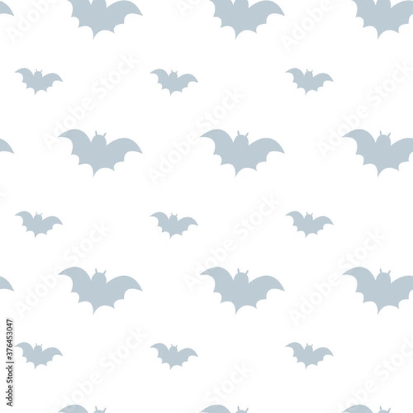 Obraz vector seamless pattern bats