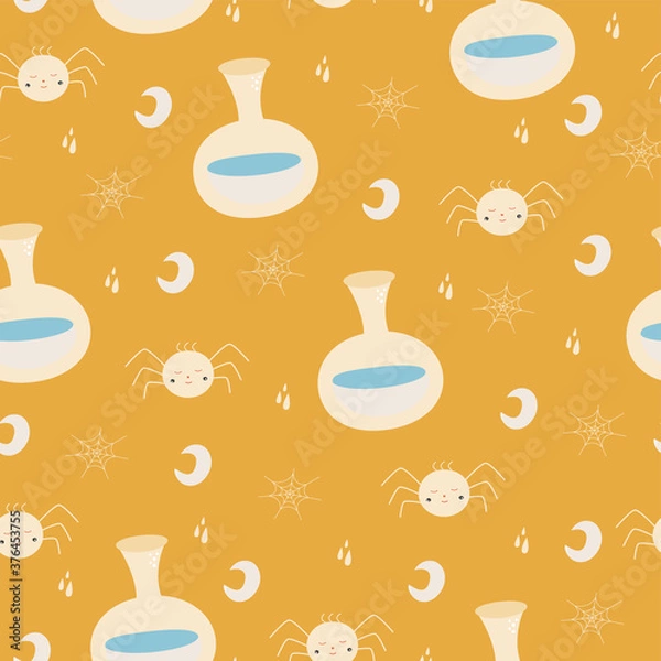 Obraz pattern spiders and potions