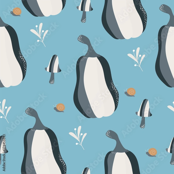 Obraz pattern pumpkin for halloween