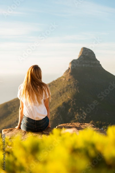 Obraz Sunset from Table Mountain