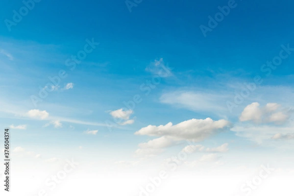 Obraz blue sky with clouds