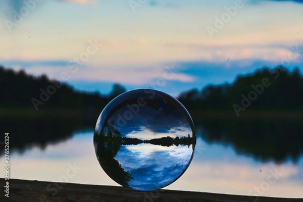 Obraz Blick durch die Kugel
