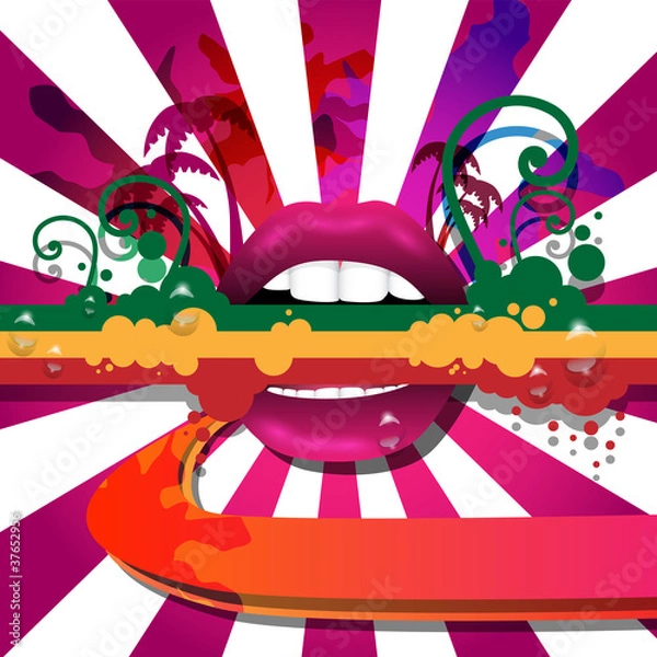 Obraz Vector Party Flyer Design