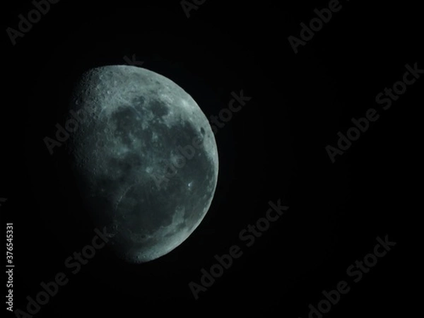 Fototapeta dark moon rising