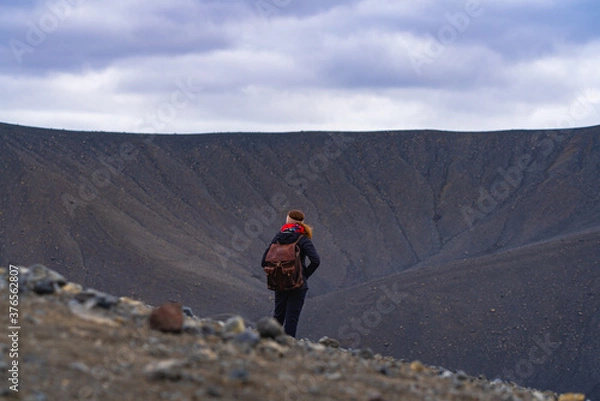 Fototapeta Volcanic area in Iceland